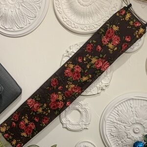 Floral Patterned Scarf